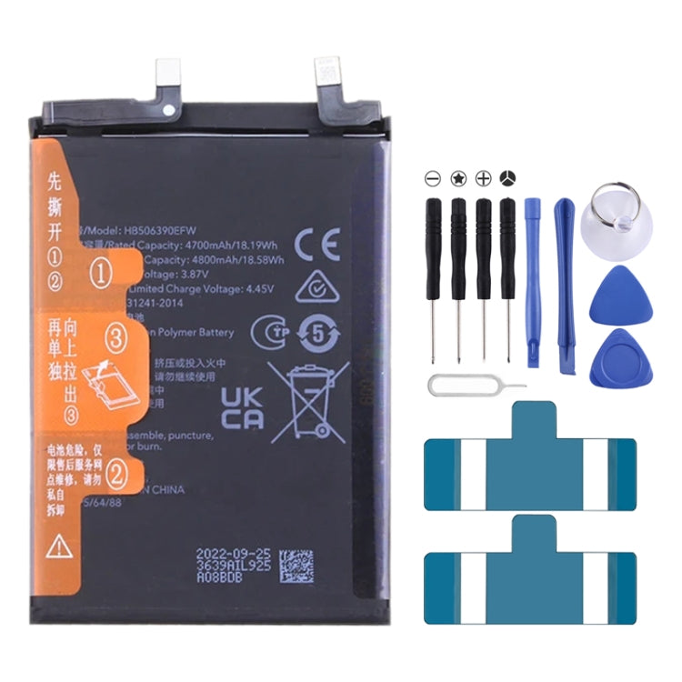Sostituzione batteria 4800mAh per Honor 70 FNE-AN00 / 80 Pro / 80 GT AGT-AN00 ANB-AN00 HB506390EFW, For Honor 70 / 80 Pro / 80 GT Sostituzione batteria 4800mAh per Honor 70 FNE-AN00 / 80 Pro / 80 GT AGT-AN00 ANB-AN00 HB506390EFW, For Honor 70 / 80 Pro / 80 GT